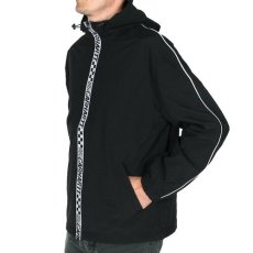 画像7: Senna Reflective Jacket Black ナイロン レーシング リフレクティブ パイピング ジャケット (7)