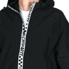 画像8: Senna Reflective Jacket Black ナイロン レーシング リフレクティブ パイピング ジャケット (8)