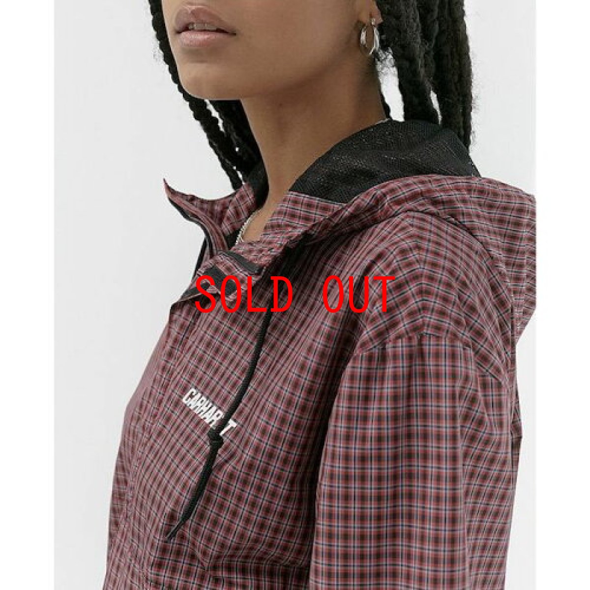 画像8: Alistair Pullover Jacket Check プルオーバー ナイロン ジャケット チェック (8)