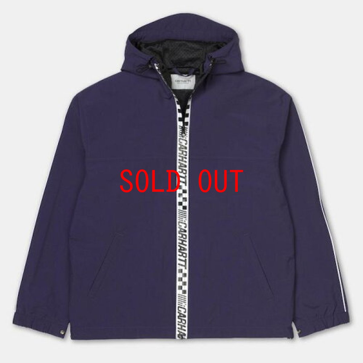 画像1: Senna Reflective Jacket Purple ナイロン レーシング リフレクティブ パイピング ジャケット パープル (1)