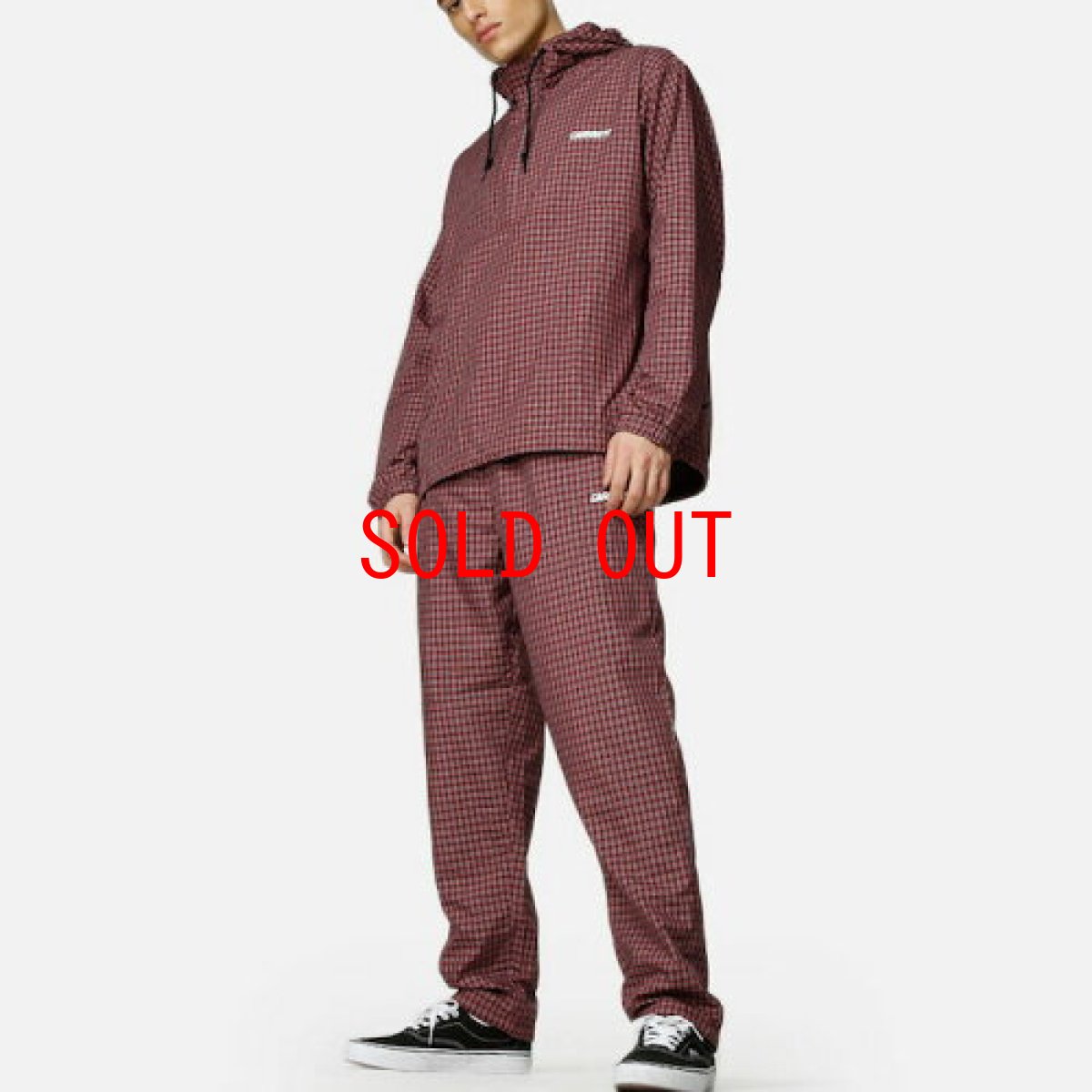 画像6: Alistair Pullover Jacket Check プルオーバー ナイロン ジャケット チェック (6)