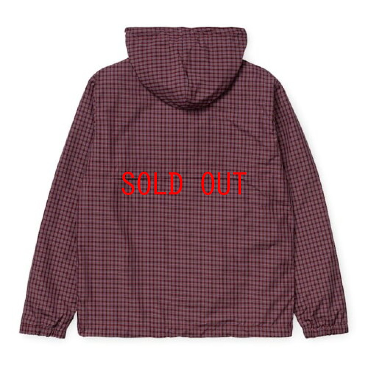 画像4: Alistair Pullover Jacket Check プルオーバー ナイロン ジャケット チェック (4)