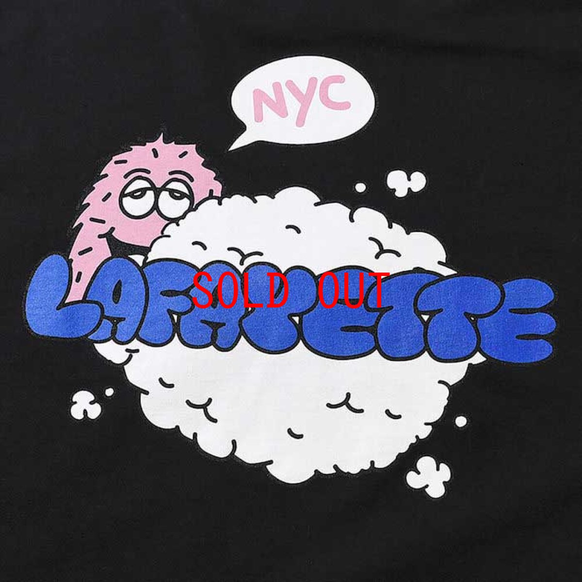 画像4: × Rabuns ラブン Throw Up L/S Tee 長袖 Tシャツ by Lafayette ラファイエット  (4)