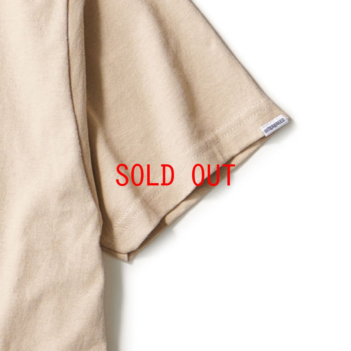 画像3: Pile Patched Logo S/S Tee Sand Beige 半袖 Tシャツ  (3)