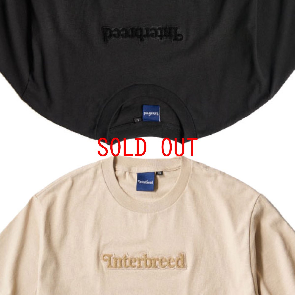 画像5: Pile Patched Logo S/S Tee Sand Beige 半袖 Tシャツ  (5)