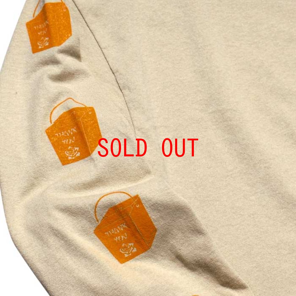 画像3: Local Service LS Tee 長袖 Tシャツ Sand Beige (3)