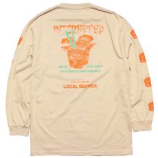 画像1: Local Service LS Tee 長袖 Tシャツ Sand Beige (1)