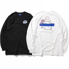 画像1: × Rabuns ラブン Throw Up L/S Tee 長袖 Tシャツ by Lafayette ラファイエット  (1)