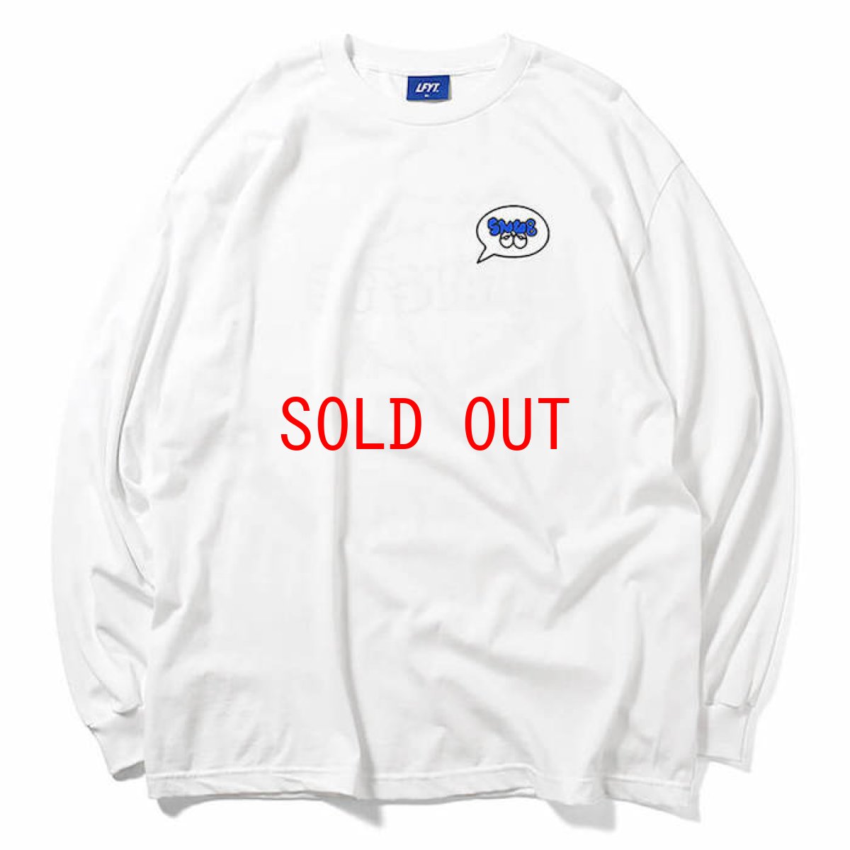 画像2: × Rabuns ラブン Throw Up L/S Tee 長袖 Tシャツ by Lafayette ラファイエット  (2)