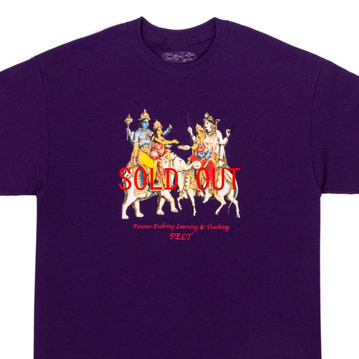 画像1: Holy Mountain S/S Tee Purple パープル 半袖 Tシャツ  (1)