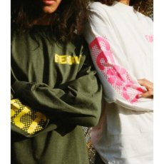 画像1: Starbound Logo L/S Tee Green Yellow White Pink Long Sleeve ロンT 長袖 Tシャツ  (1)