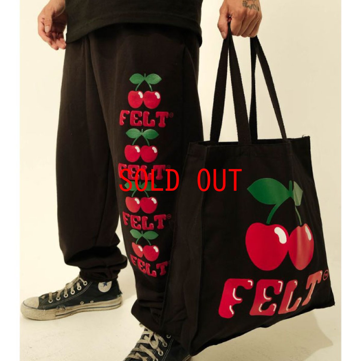 画像6: Ibiza Sweat Pant スウェット パンツ Cherry ロゴ  (6)