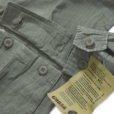 画像3: Vintage Vietnam Era 4Pocket Fatigue L/S Shirt Olive ビンテージ ベトナム シャツ ジャケット (3)