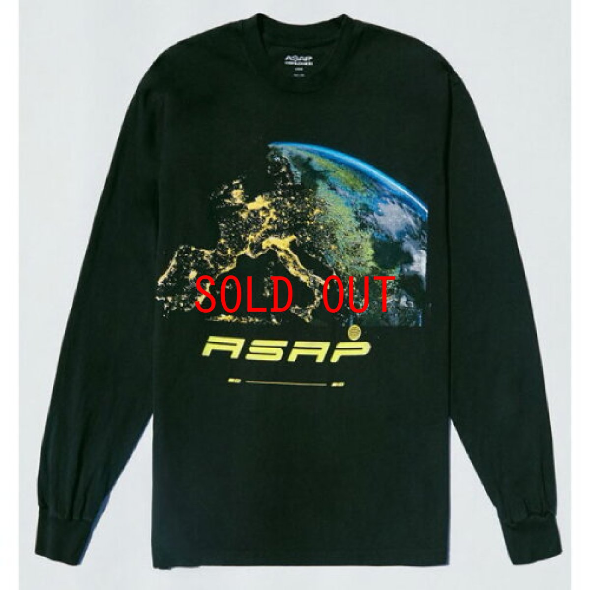 画像1: A$AP World Wide Horizon Official Rap Tee エイサップ A$AP ROCKY 長袖 Tシャツ オフィシャル (1)