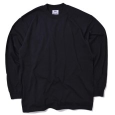 画像1: Solid Heavy Weight L/S Tee Black White 長袖 ソリッド ヘビー ウェイト 無地 Tシャツ (1)