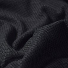 画像3: Thermal L/S Tee Black Solid サーマル 無地 Tシャツ (3)