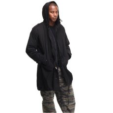 画像7: M-51 Fishtail Hood Jacket Parka Black モッズ コート フィッシュテール パーカー ジャケット (7)