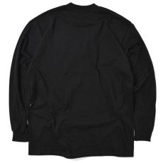 画像7: Solid Heavy Weight L/S Tee Black White 長袖 ソリッド ヘビー ウェイト 無地 Tシャツ (7)