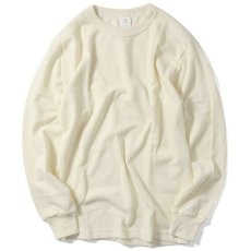 画像1: Thermal L/S Tee Natural White Solid サーマル 無地 Tシャツ (1)