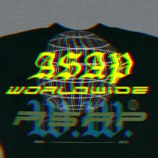 画像4: A$AP World Wide Horizon Official Rap Tee エイサップ A$AP ROCKY 長袖 Tシャツ オフィシャル (4)