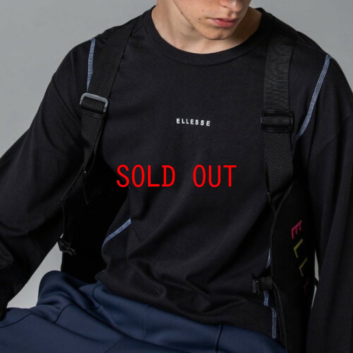 画像9: Graphic L/S Tee Black White フォト ロンT 長袖 Tシャツ (9)