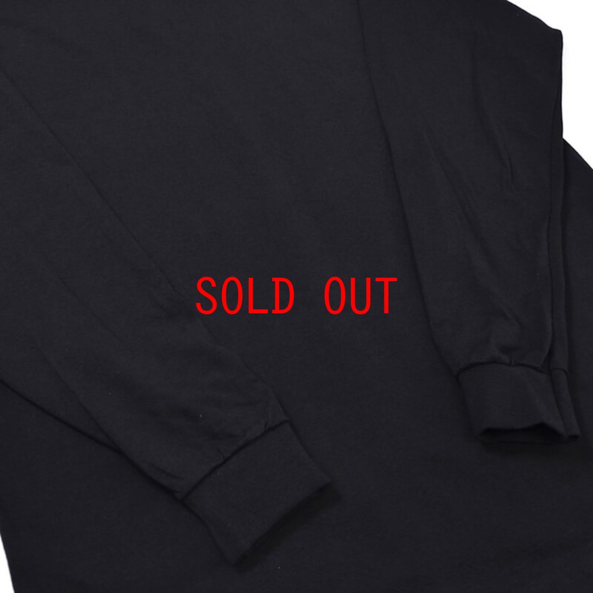 画像6: Solid Heavy Weight L/S Tee Black White 長袖 ソリッド ヘビー ウェイト 無地 Tシャツ (6)