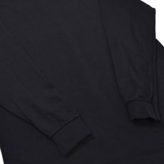 画像6: Solid Heavy Weight L/S Tee Black White 長袖 ソリッド ヘビー ウェイト 無地 Tシャツ (6)