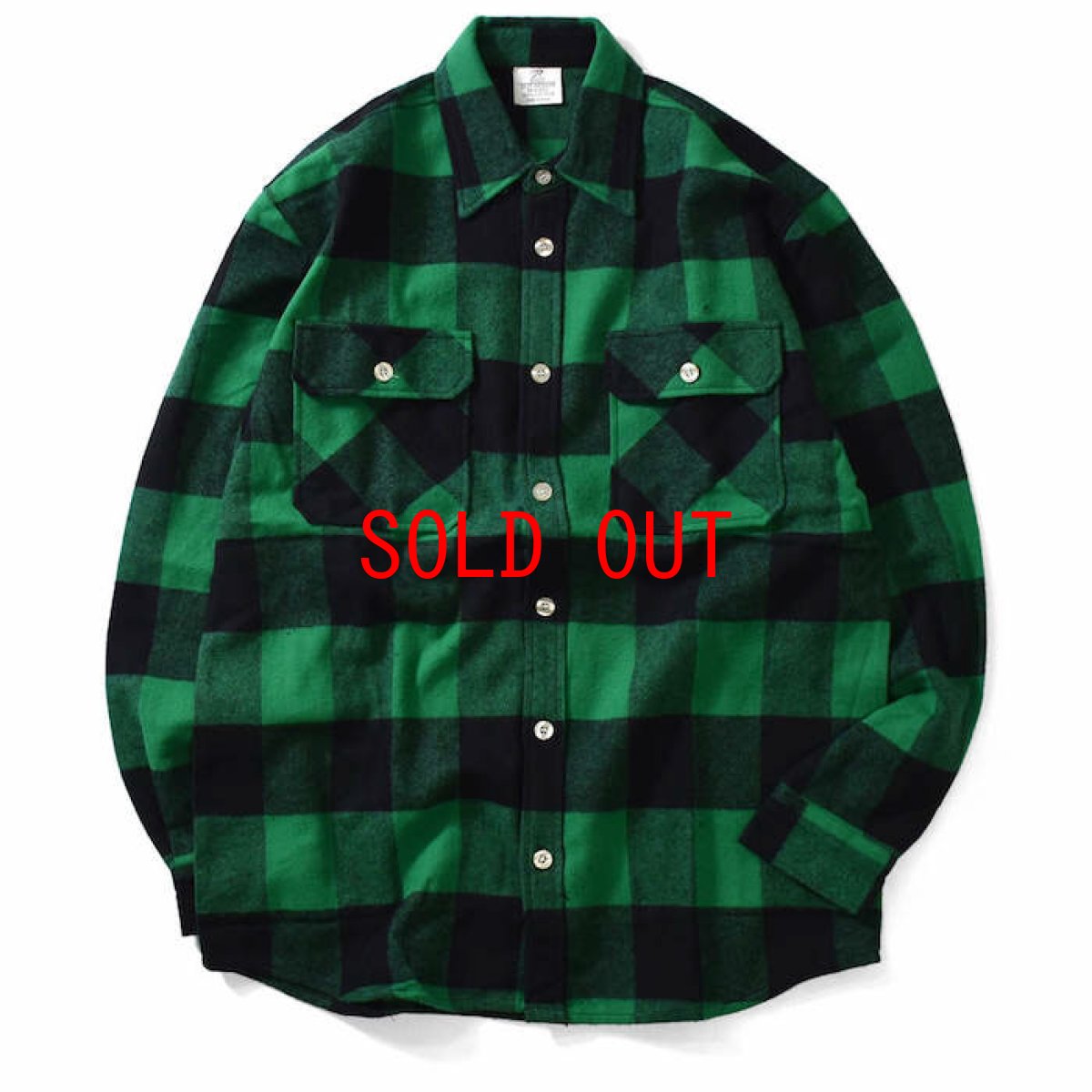 画像1: Flannel Check L/S Shirts フランネル チェック 長袖 シャツ (1)