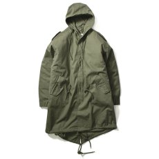 画像2: M-51 Fishtail Hood Jacket Parka Olive モッズ コート フィッシュテール パーカー ジャケット (2)