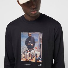 画像5: 1998 AD Jay One L/S Tee レギュラーフィット Black ブラック 黒 長袖 Tシャツ  (5)