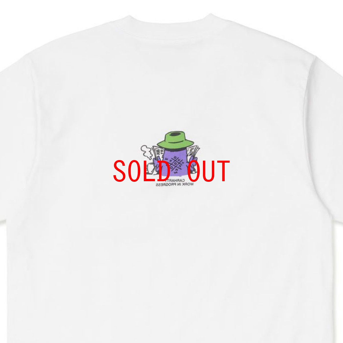 画像3: Everything Is Awful S/S Tee One Point レギュラーフィット White ホワイト 白 半袖 Tシャツ  (3)