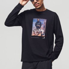 画像1: 1998 AD Jay One L/S Tee レギュラーフィット Black ブラック 黒 長袖 Tシャツ  (1)