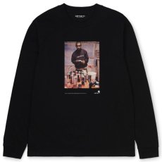 画像4: 1998 AD Jay One L/S Tee レギュラーフィット Black ブラック 黒 長袖 Tシャツ  (4)