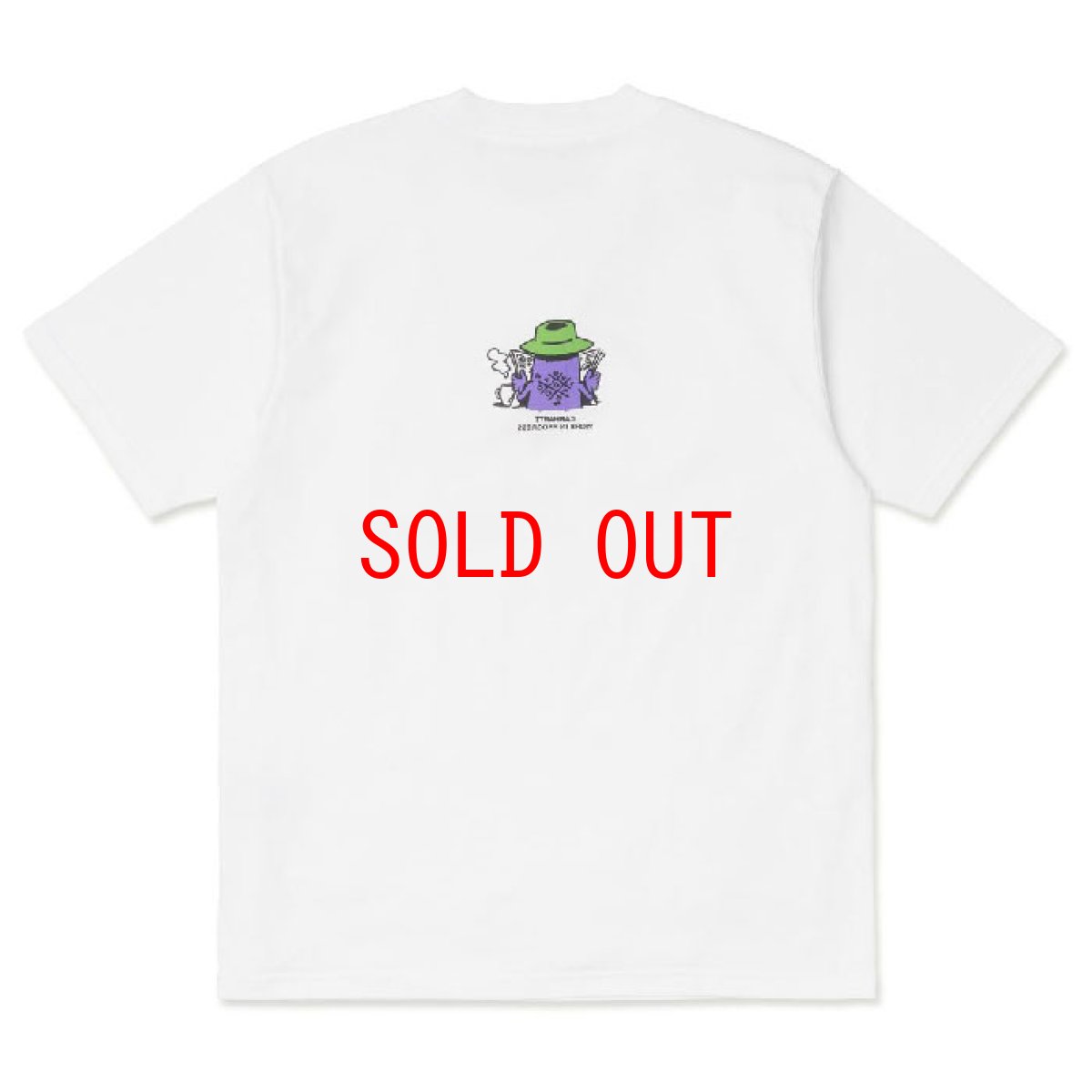 画像5: Everything Is Awful S/S Tee One Point レギュラーフィット White ホワイト 白 半袖 Tシャツ  (5)