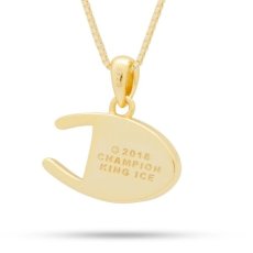 画像3: × Champion Heritage 925 Gold Necklace Logo チャンピオン ネックレス (3)