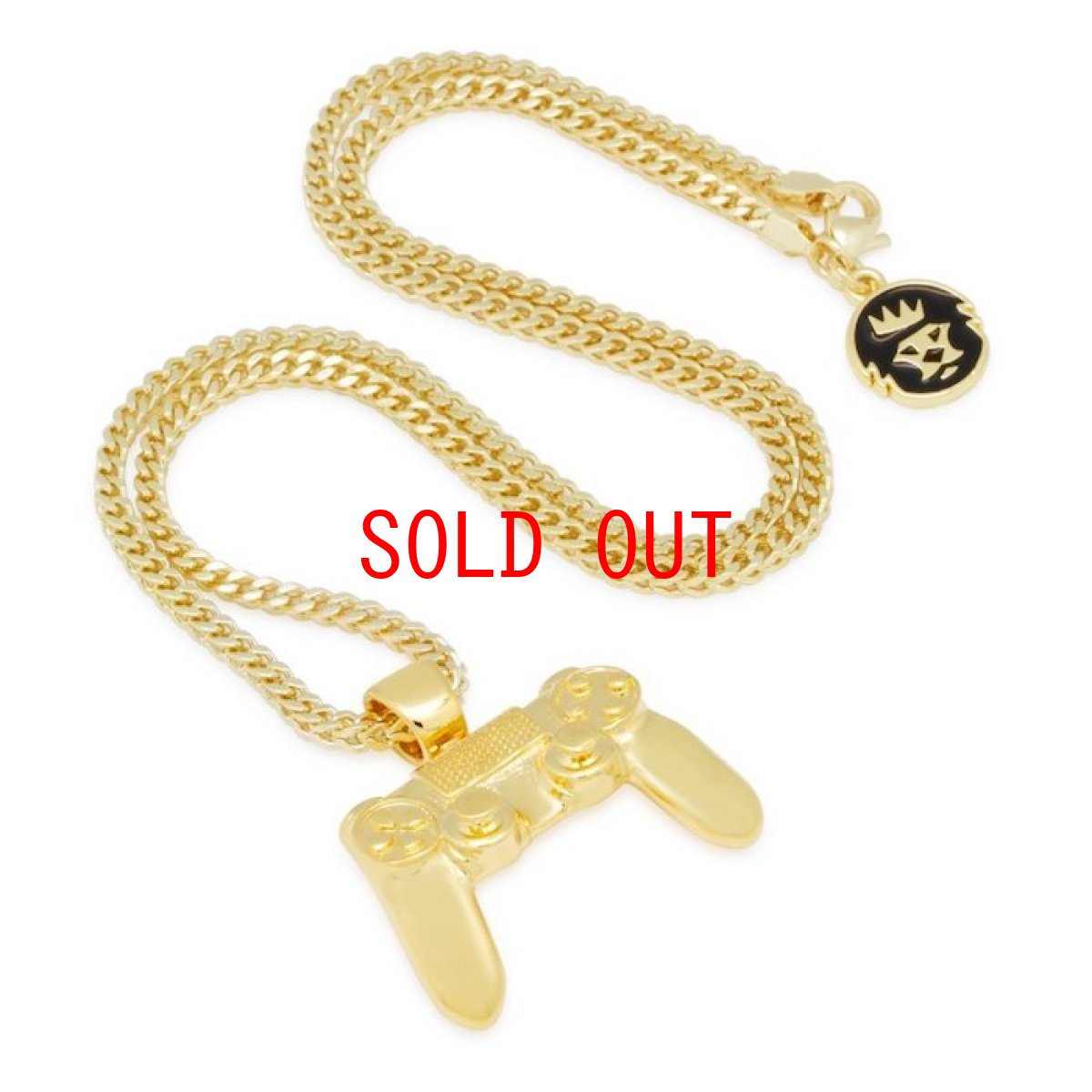 画像4: × PlayStation Controller Necklace 14K Gold Single Row コントローラー プレイステーション ネックレス ゴールド プレステ 50cm チェーン (4)