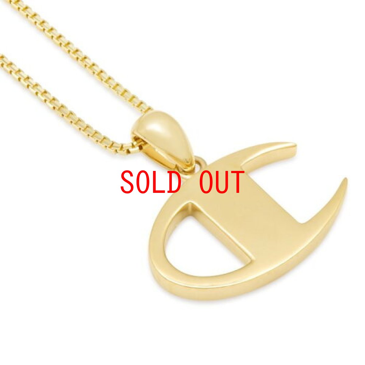 画像4: × Champion Heritage 925 Gold Necklace Logo チャンピオン ネックレス (4)