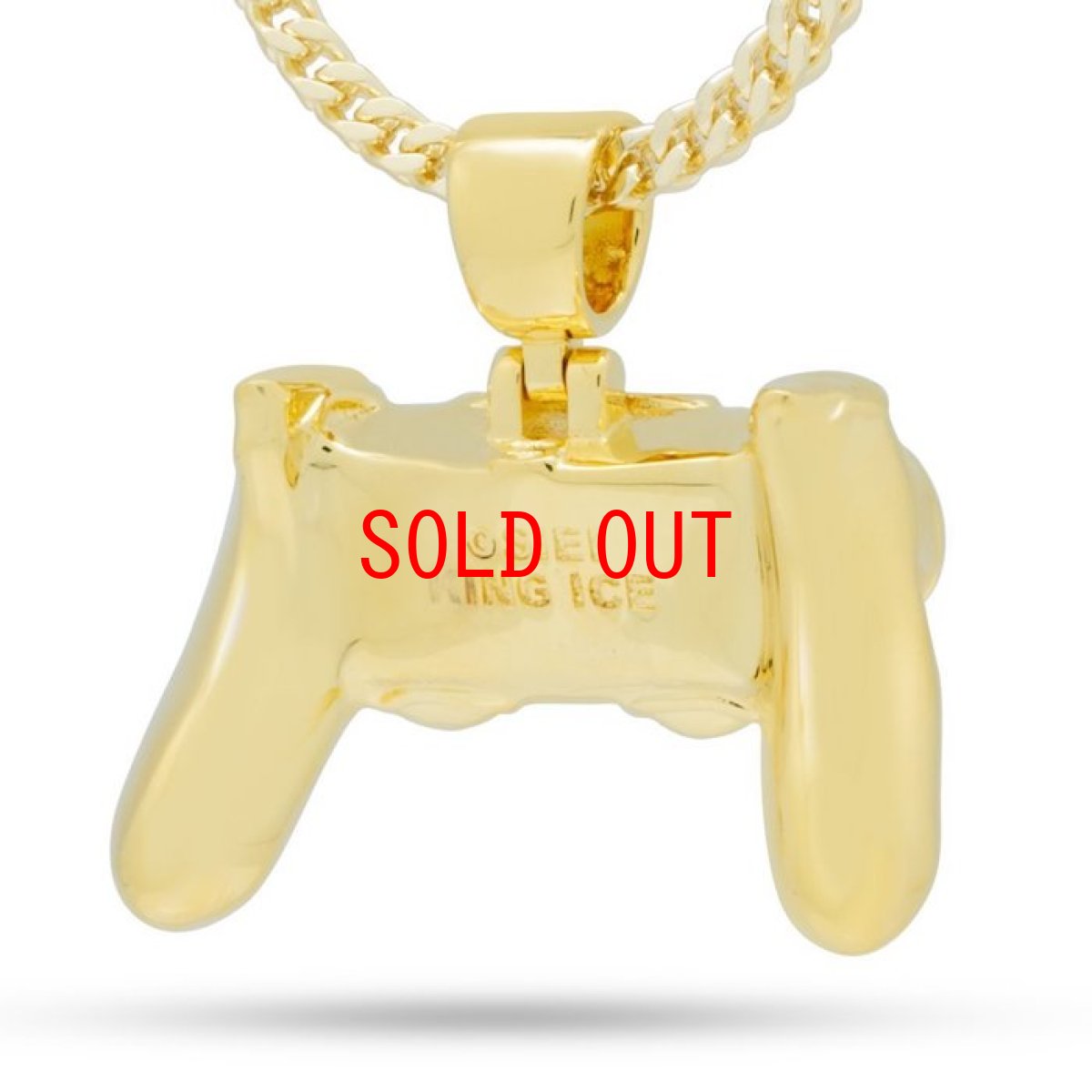 画像2: × PlayStation Controller Necklace 14K Gold Single Row コントローラー プレイステーション ネックレス ゴールド プレステ 50cm チェーン (2)
