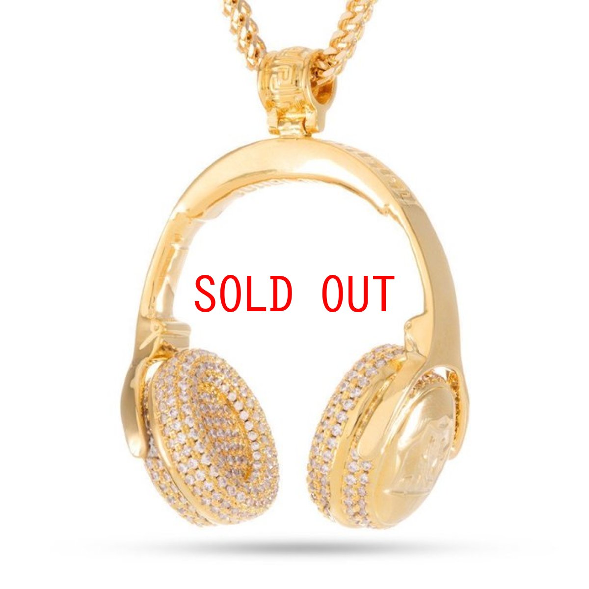 画像1: × Snoop Dogg Headphones Chain Necklace ネックレス スヌープ ドッグ  (1)