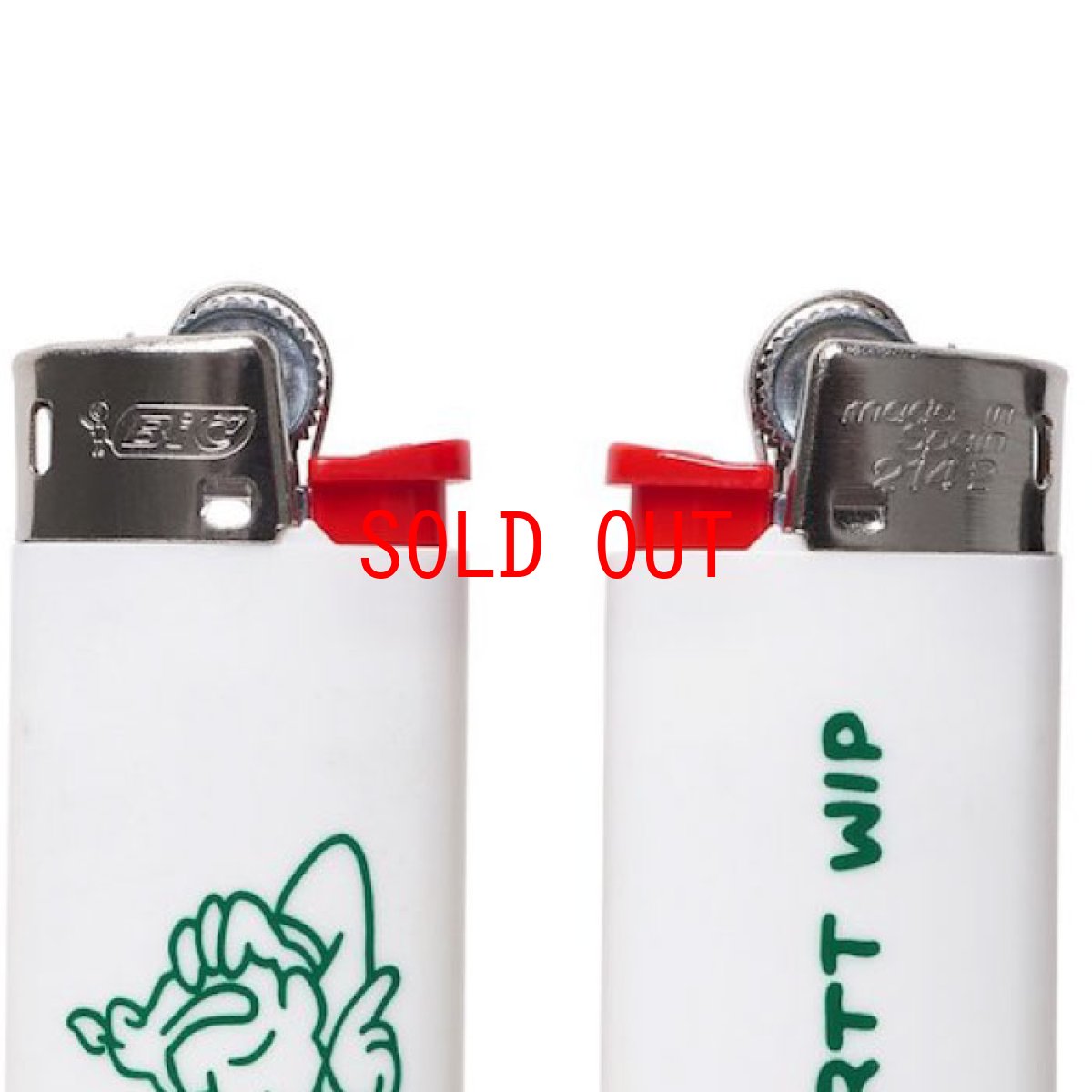 画像4: Bic Mini Lighter Reverse Midas White ミニ ライター ビック  (4)