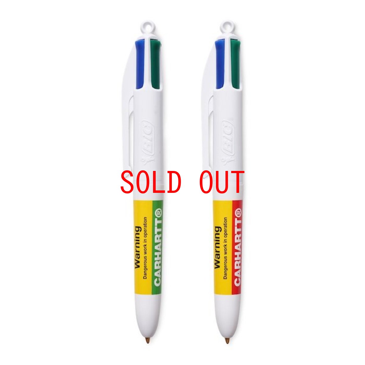 画像1: Bic Mini Four Colors Ball Pen Warning 4色 ボール ペン ビック  (1)