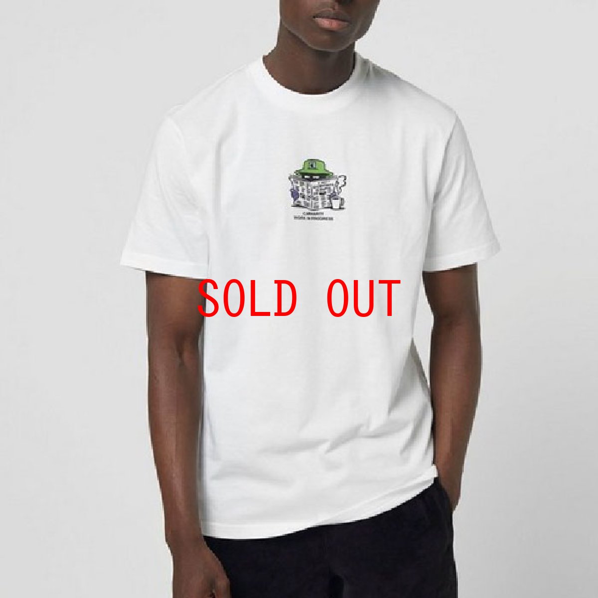 画像8: Everything Is Awful S/S Tee One Point レギュラーフィット White ホワイト 白 半袖 Tシャツ  (8)