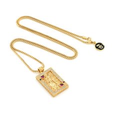 画像3: Suicide King Necklace 14K Gold Trump ネックレス トランプ ハート キング (3)