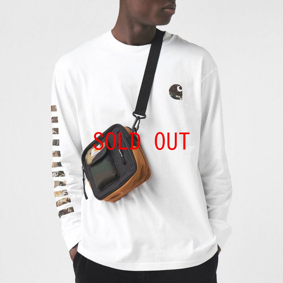 画像8: Camo Mil Tee L/S Tee カモ ミリタリー 迷彩  ロング スリーブ ルーズ フィット 長袖 Tシャツ  (8)