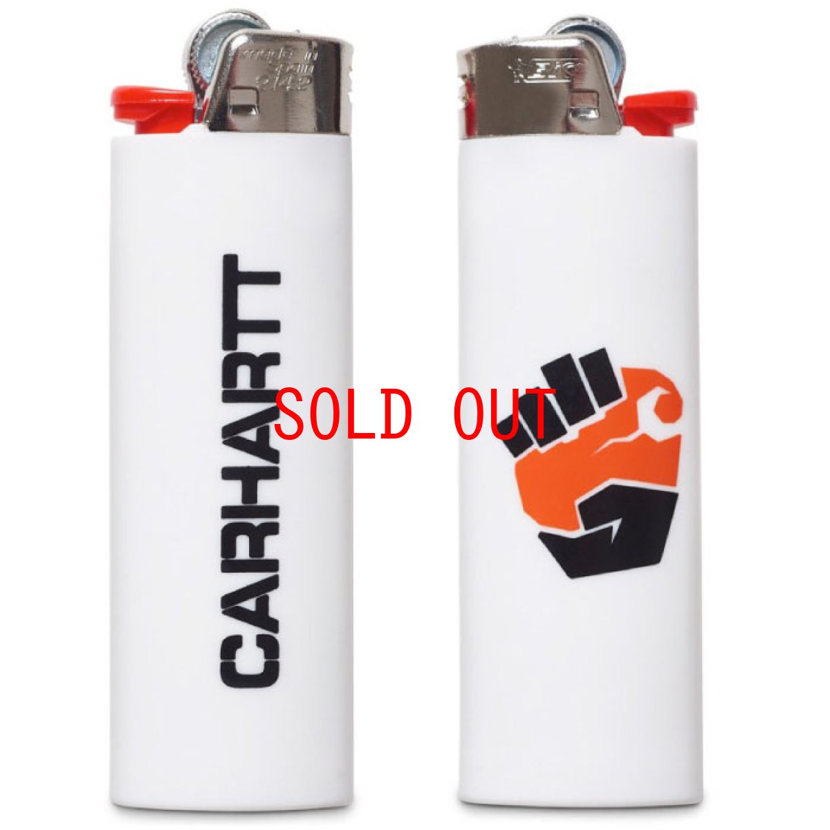 画像2: Bic Lighter Harttbreaker White Black ライター ビック  (2)