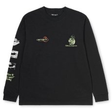 画像2: Race Play L/S Tee ロング スリーブ ルーズ フィット 長袖 Tシャツ  (2)