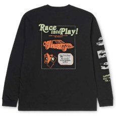 画像3: Race Play L/S Tee ロング スリーブ ルーズ フィット 長袖 Tシャツ  (3)