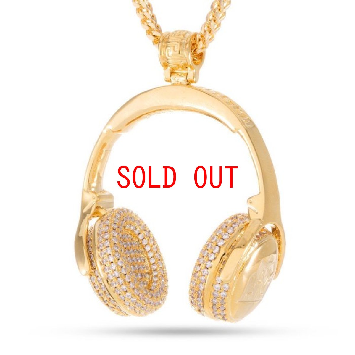 画像2: × Snoop Dogg Headphones Chain Necklace ネックレス スヌープ ドッグ  (2)