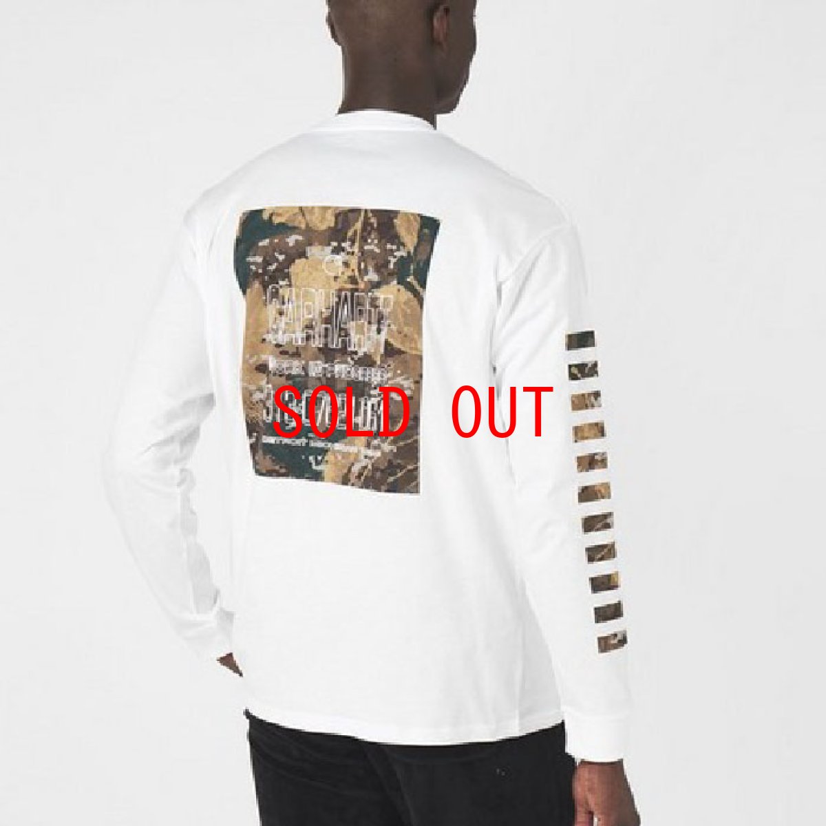 画像7: Camo Mil Tee L/S Tee カモ ミリタリー 迷彩  ロング スリーブ ルーズ フィット 長袖 Tシャツ  (7)