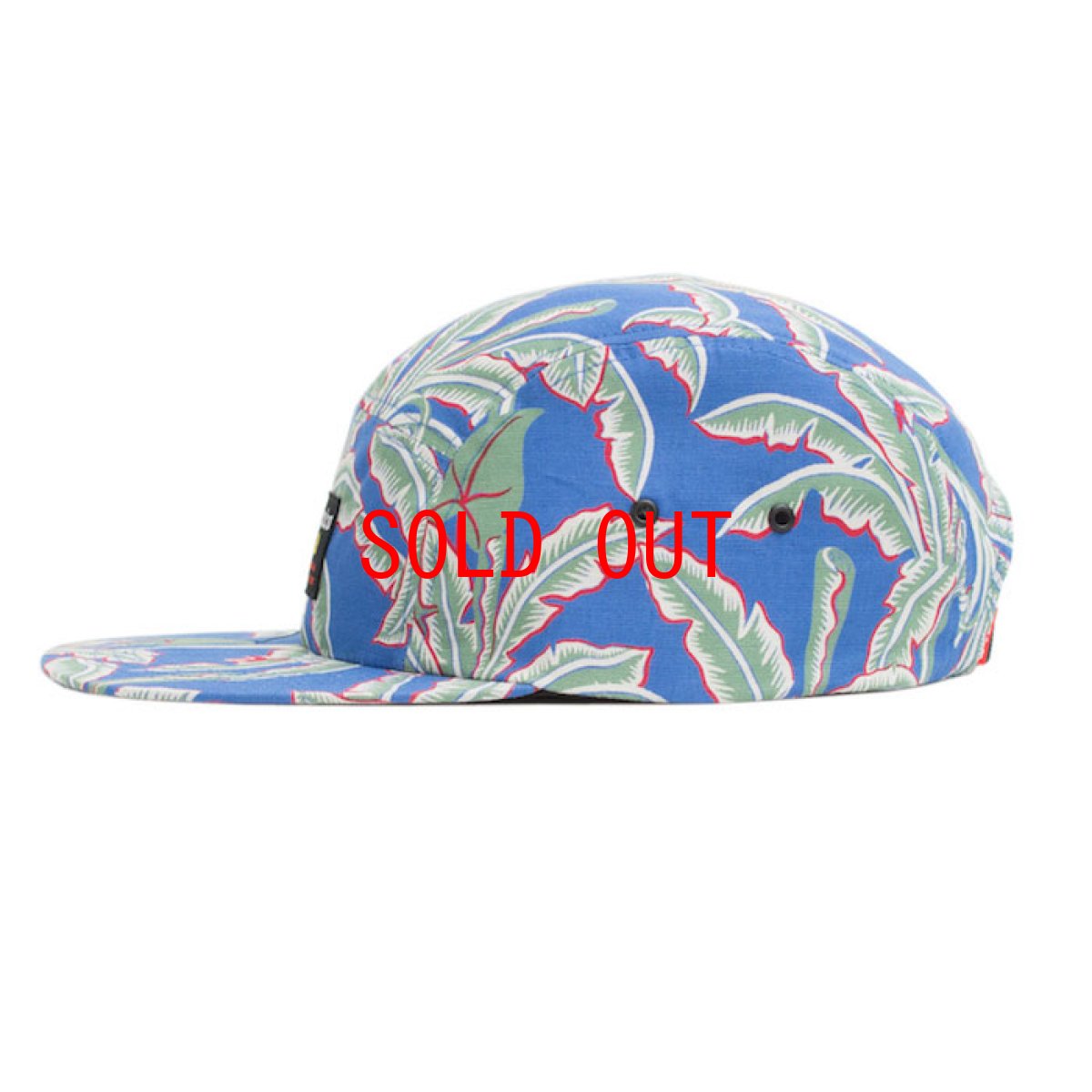 画像5: Aloha 5-Panel Camp Cap Black Blue Jet タッサー ５パネル キャンプ 帽子 ジェット キャップ (5)